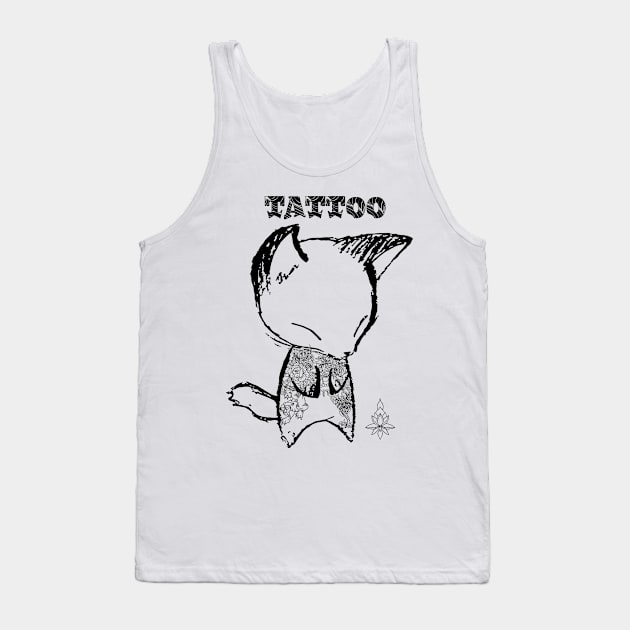 fox tattoo Tank Top by Richard75